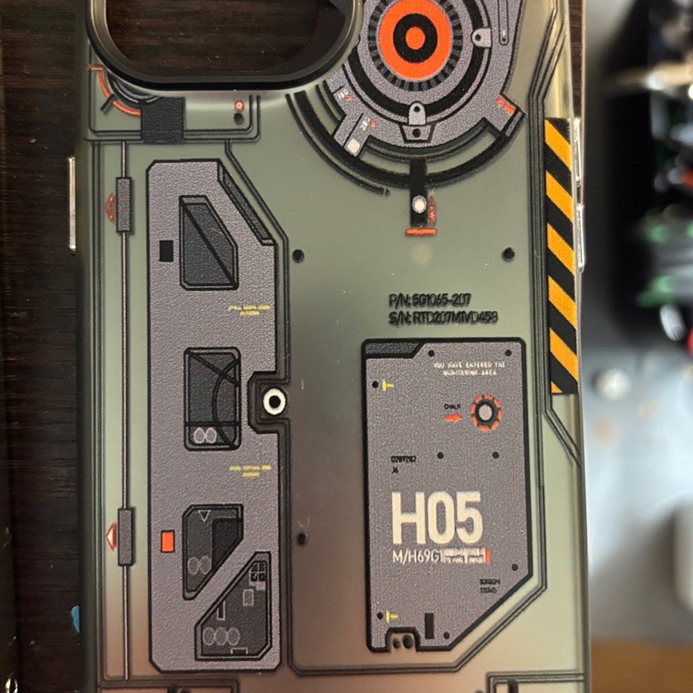 Futuristic Tech Design Phone Case